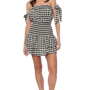 Mixology gingham dress